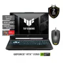 Asus TUF A15; AMD Ryzen 7 7435HS; NVIDIA RTX 2050 4GB; 16GB RAM; 512GB SSD; 15.6" FHD 144HZ; W11