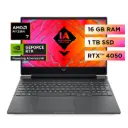 HP Victus 15; AMD Ryzen 7 8845HS; NVIDIA RTX 4050 6GB; 16GB RAM; 1TB SSD; 15.6" FHD 144HZ; W11