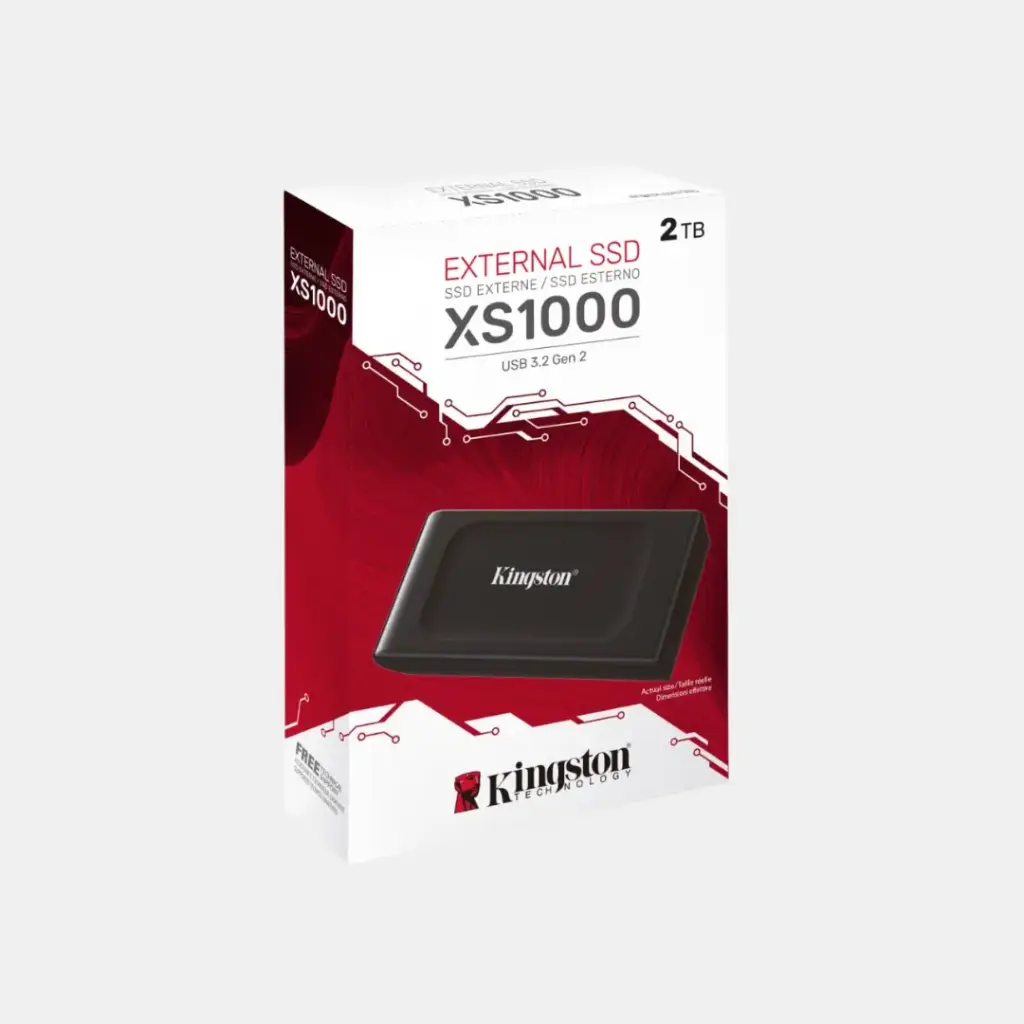 KINGSTON XS1000; DISCO EXTERNO SSD 2TB
