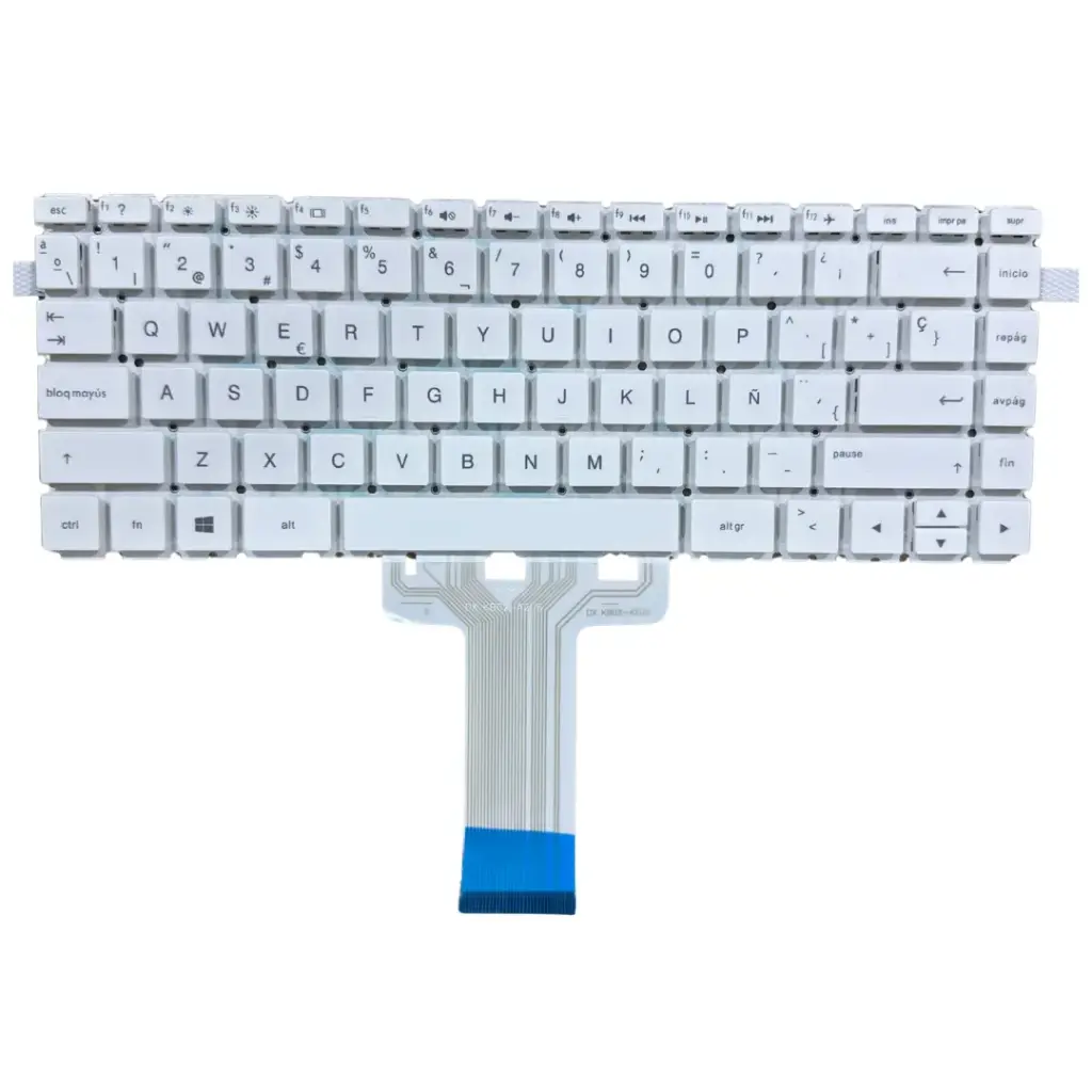 [TECL000083]  Teclado HP BLANCO 14-bs