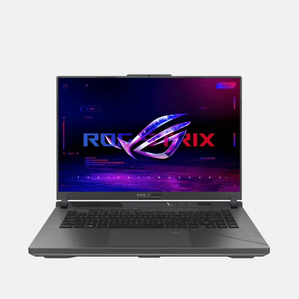 Asus ROG Strix G16; AMD Ryzen 9 9955HX; NVIDIA RTX 5060 8GB; 16GB RAM; 1TB SSD; 16" FHD 165HZ; W11; Garantía 1 año