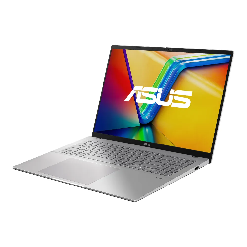 Asus Vivobook S16; AMD Ryzen AI 9 270; 32GB RAM; 1TB SSD; 16" WUXGA; W11 Pro; Plata