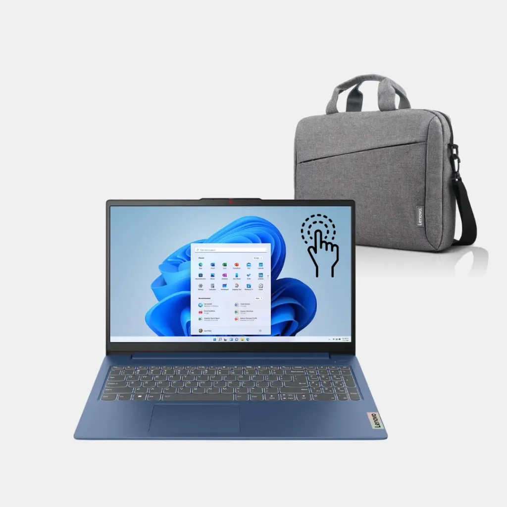 Lenovo IdeaPad Slim; AMD Ryzen 5 7520U; 16 GB RAM; 512 GB SSD; 15.6" Touchscreen FHD; W11