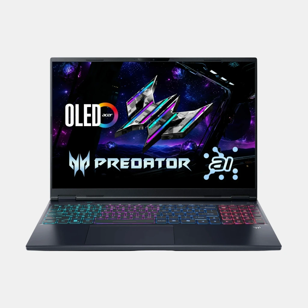 Acer Predator Helios Neo 16S; Intel Core Ultra 9 275HX; NVIDIA RTX 5060 8GB; 16GB RAM; 1TB SSD; 16" OLED WQXGA 240HZ; W11