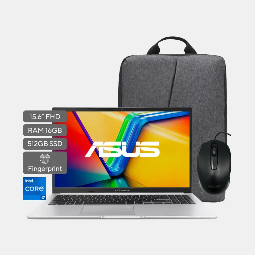Asus Vivobook 15; Intel Core I7-13620H; 16GB RAM; 512GB SSD; 15.6" FHD; W11