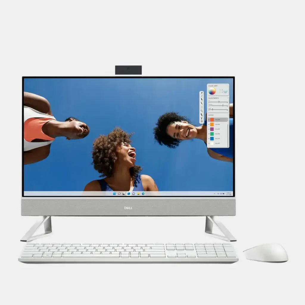 Dell AIO; Intel Core 7-150U Serie 1; 16GB RAM; 512GB SSD; 23.8" Touchscreen FHD, W11