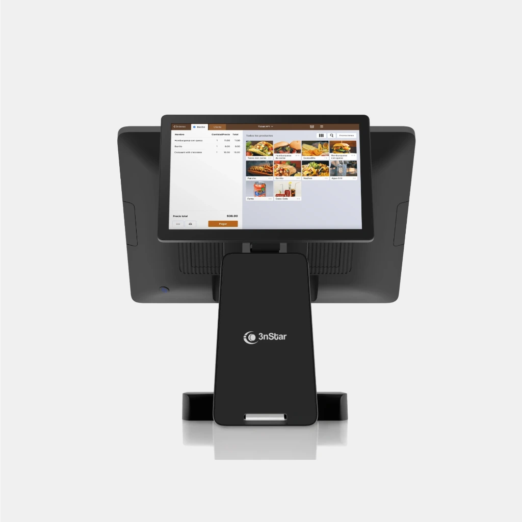 3nStar Pantalla para cliente; 10.1 pulgadas; compatible AIO P4