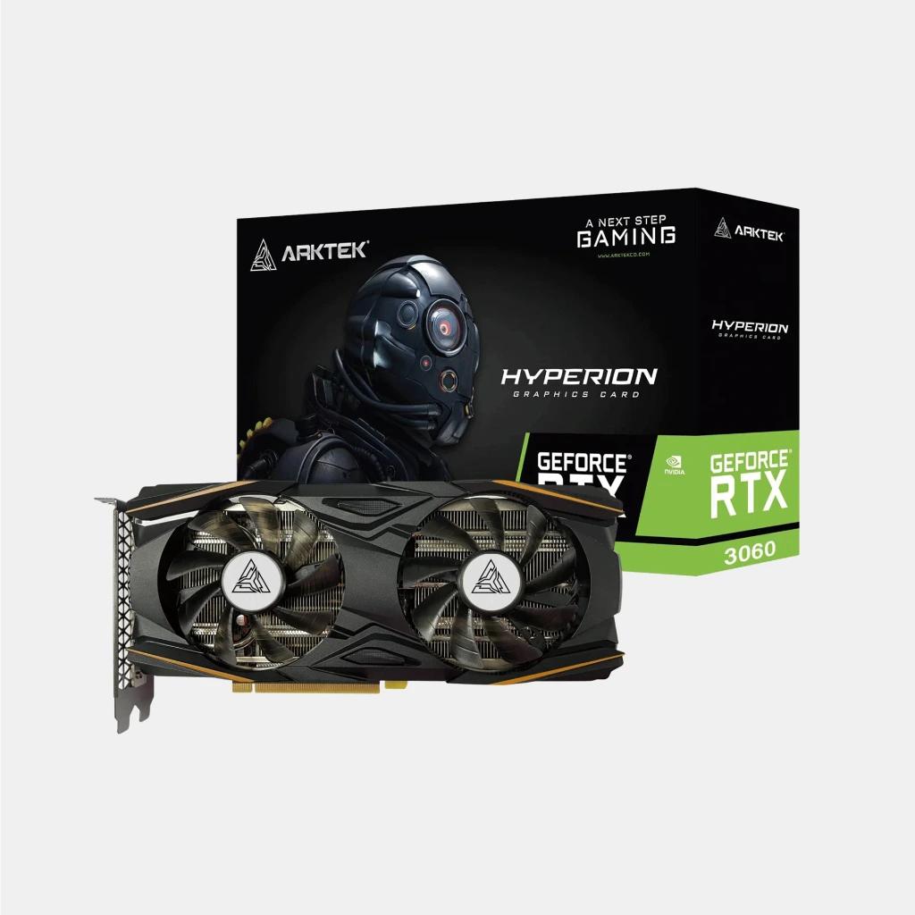 Tarjeta de video Arktek GeForce RTX 3060 - Hyperion 12GB GDDR6