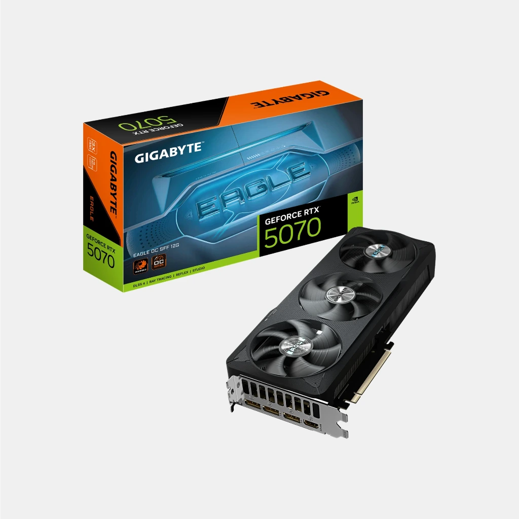 Tarjeta de video Gigabyte RTX 5070 - Eagle Black 12GB GDDR7