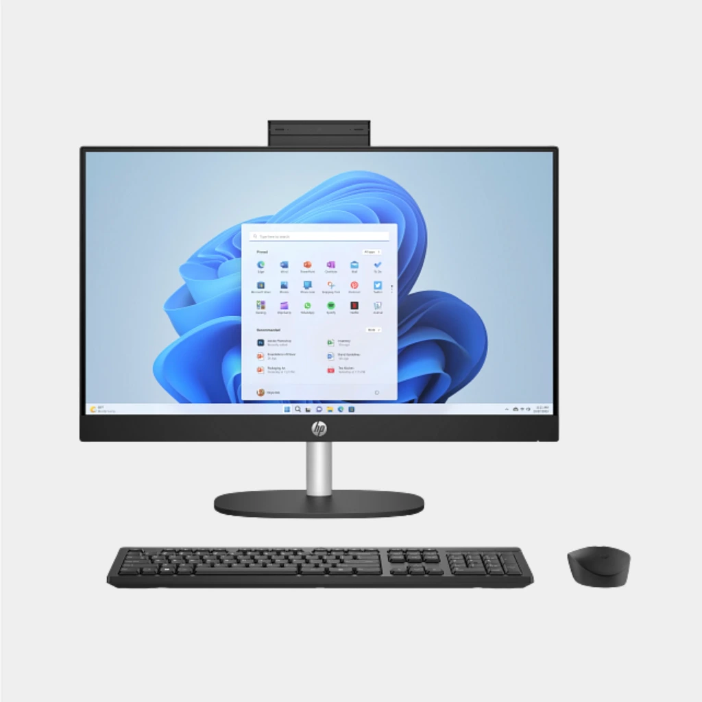 HP AIO 24; AMD Ryzen 5 7520U; 8GB RAM; 512GB SSD; 24" FHD, W11; Garantía 1 año