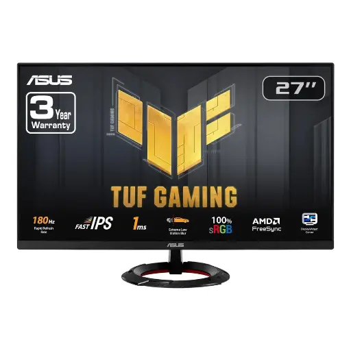 [VG279Q3R] Monitor Asus TUF 27; VG279Q3R; 27" FHD 180HZ; HDMI; Altavoz