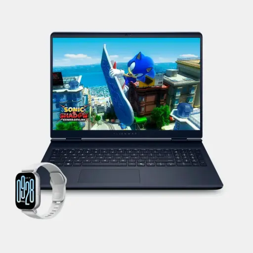 Alienware Aurora 16; Intel Core Ultra 9 270H Serie 2; NVIDIA RTX 5060 8GB; 32GB RAM; 1TB SSD; 16" QHD+120HZ; W11