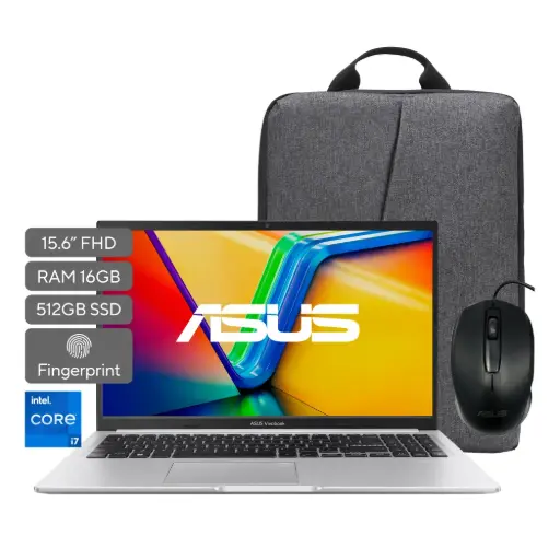 [X1502VA-NJ974] Asus Vivobook 15; Intel Core I7-13620H; 16GB RAM; 512GB SSD; 15.6" FHD; W11