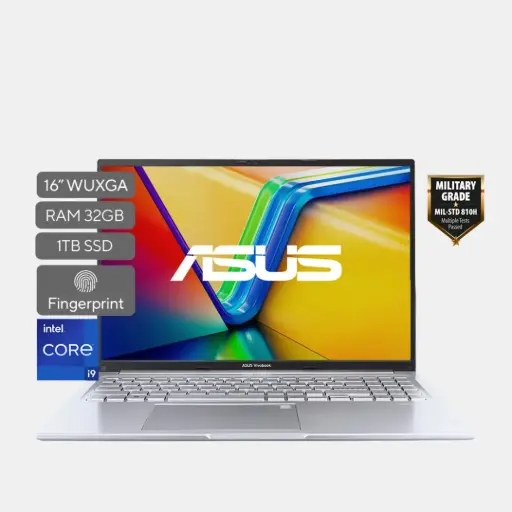 [X1605VA-MB650] Asus Vivobook 16; Intel Core i9-13900H 13th Gen; 32GB RAM; 1TB SSD; 16" WUXGA; W11 PRO
