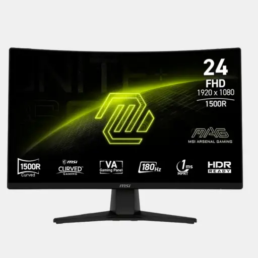 [MONI000028] Monitor MSI MAG 242C; Gaming; 23.6" FHD 180HZ; HDMI