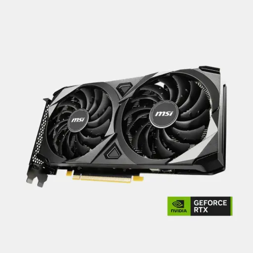 MSI NVIDIA RTX 3060 12GB - VENTUS 2X - TARJETA DE VIDEO