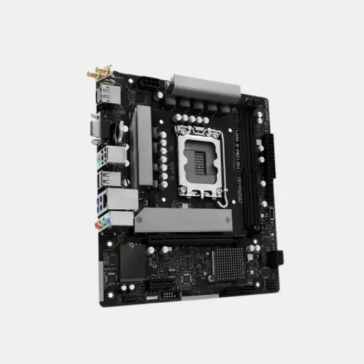 ASRock H810M-X - WiFi - LGA 1851 - mATX - Motherboard