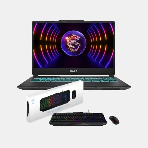 MSI Cyborg 15; Intel Core i7-13620H 13th Gen; NVIDIA RTX 4050 6GB; 16GB RAM; 512GB SSD; 15.6" FHD 144HZ; W11